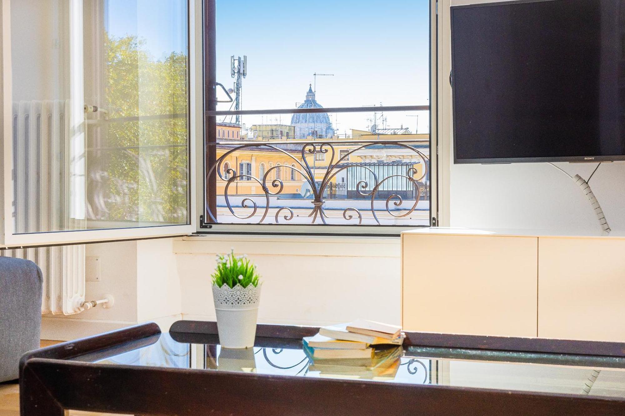 Giulio Cesare Penthouse Rental In 로마 외부 사진