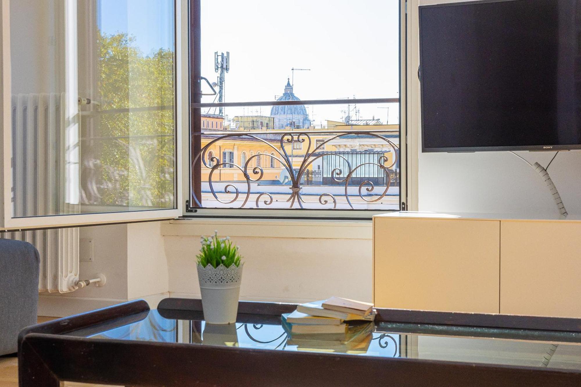 Giulio Cesare Penthouse Rental In 로마 외부 사진